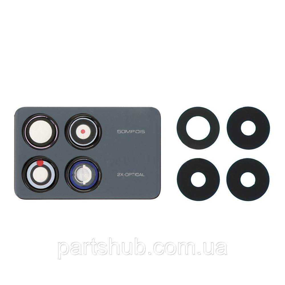 Скло камери Xiaomi Poco F6 Pro (з чорною рамкою), фото 1