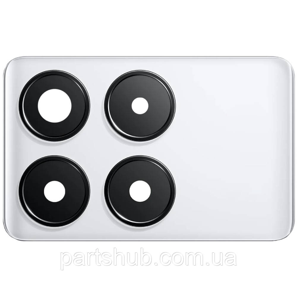 Скло камери Xiaomi Poco F6 Pro (з білою рамкою), фото 1