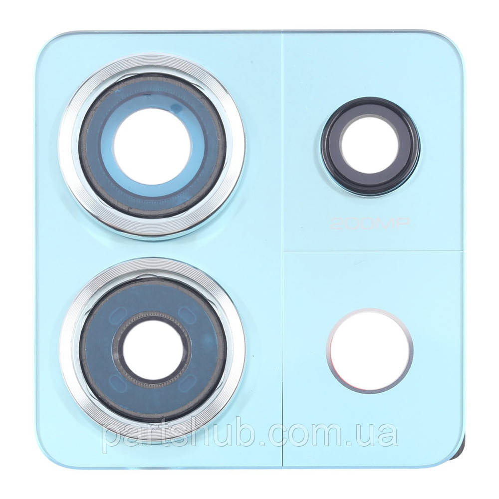 Скло камери Xiaomi Redmi Note 13 5G (з синьою рамкою), фото 1