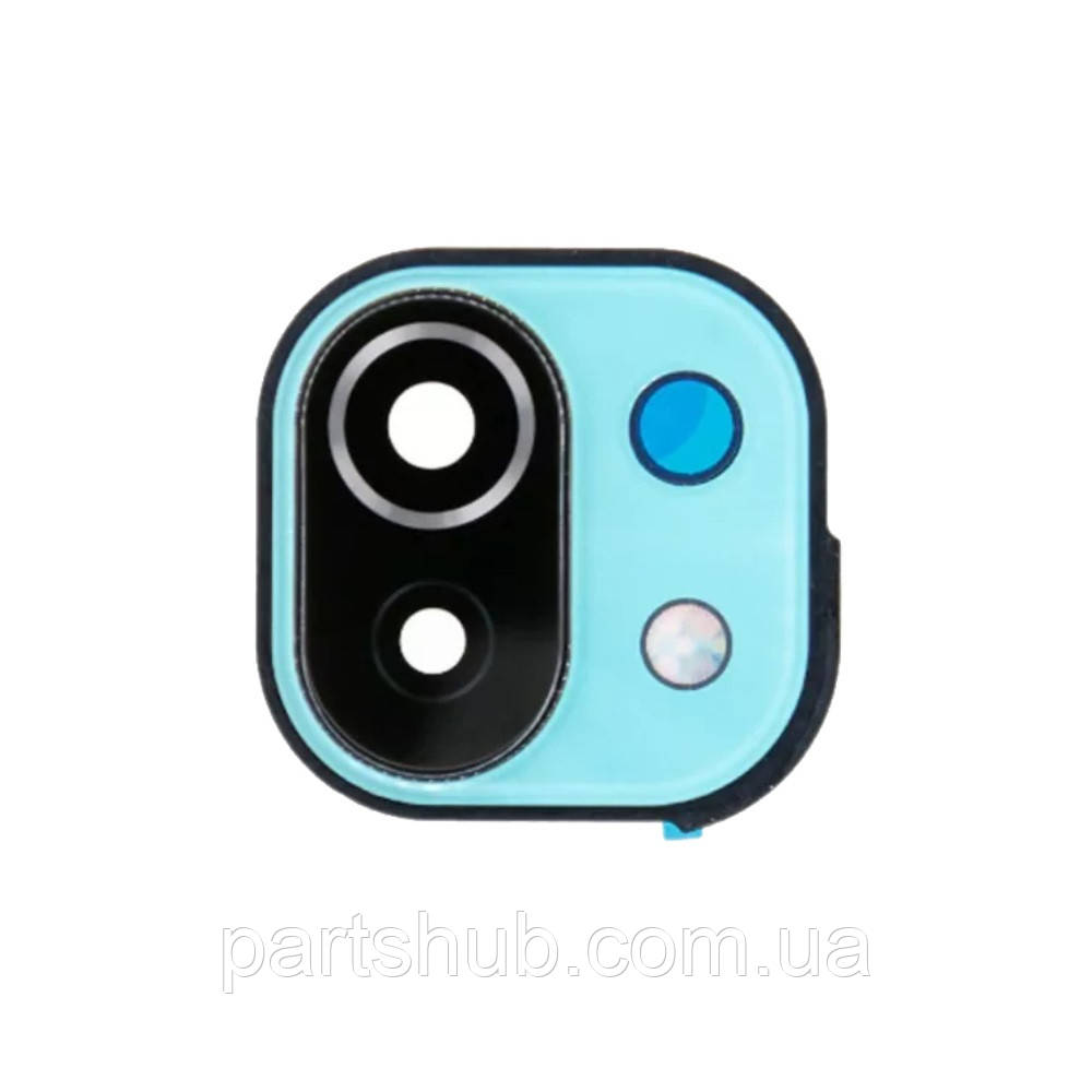 Скло камери Xiaomi Mi 11 Lite, Xiaomi Mi 11 Lite 5G, Xiaomi 11 Lite 5G NE (з зеленою рамкою), фото 1