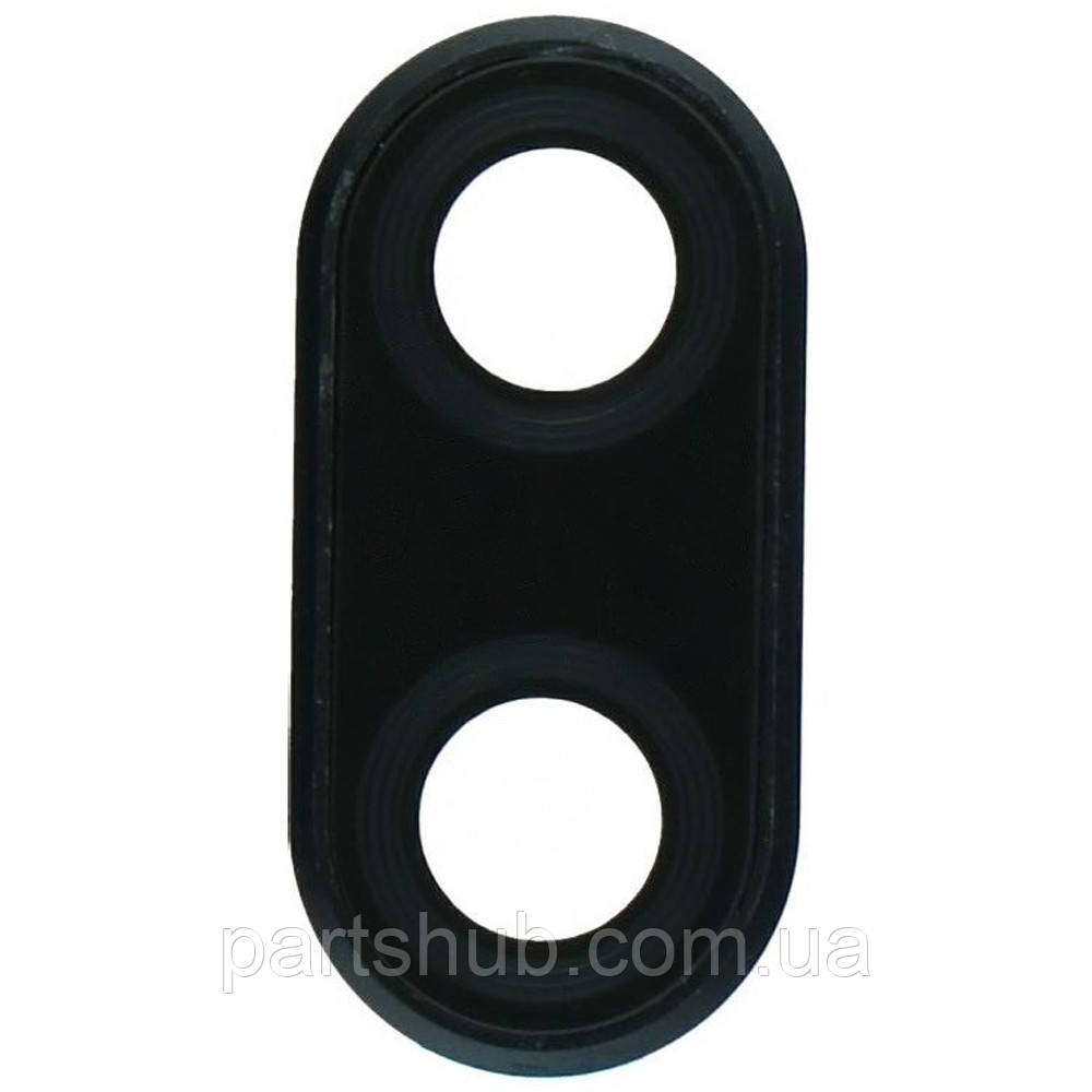 Скло камери Huawei Honor 10 COL-L19 (з чорною рамкою), фото 1