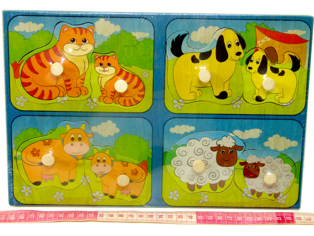 Рамка-вкладиш Знайди маму Розумний Лис (90031), фото 1