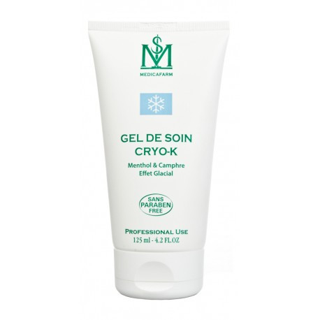 Гель для догляду КРІО-ДО ментол і камфора «Заморожуючий ефект» Medicafarm,125 мл