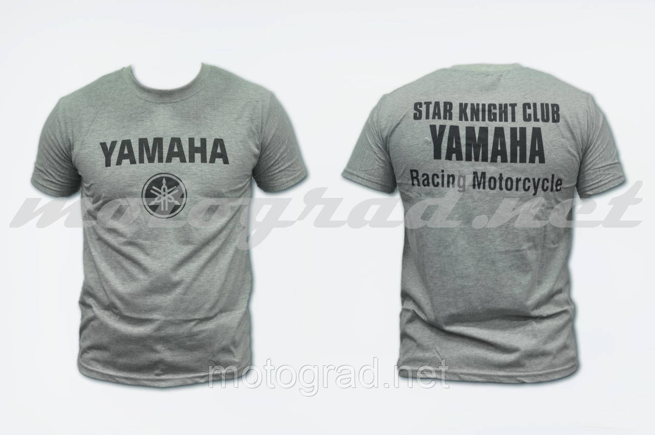 Футболка mod: Club 100% бавовна сіра YAMAHA, фото 1