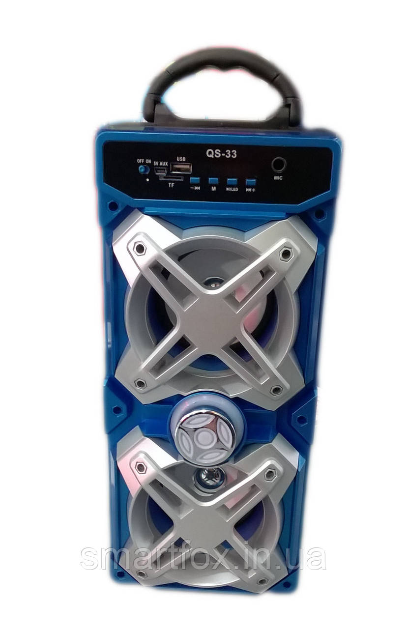 Блютус колонка QS-33