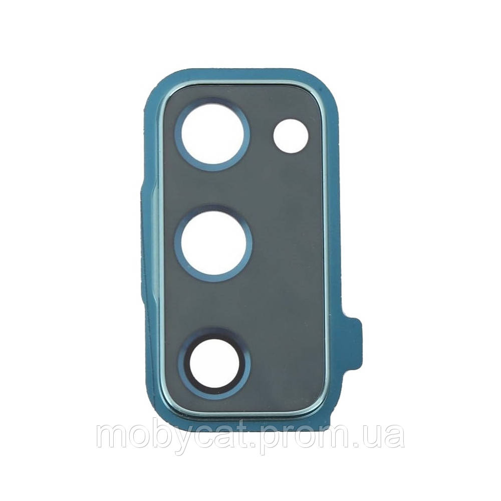 Скло камери Samsung Galaxy S20 FE G780F з рамкою (зелене), фото 1