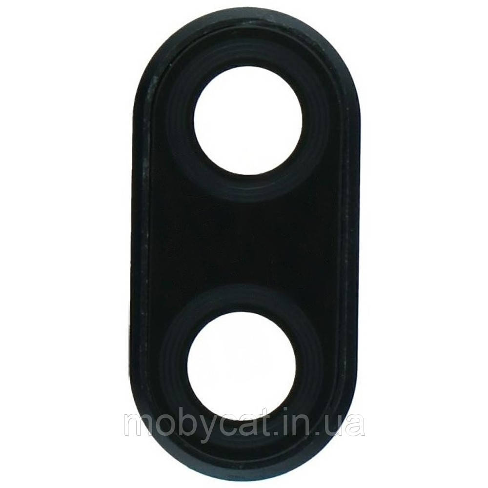 Скло камери Huawei Honor 10 COL-L19 (з чорною рамкою), фото 1