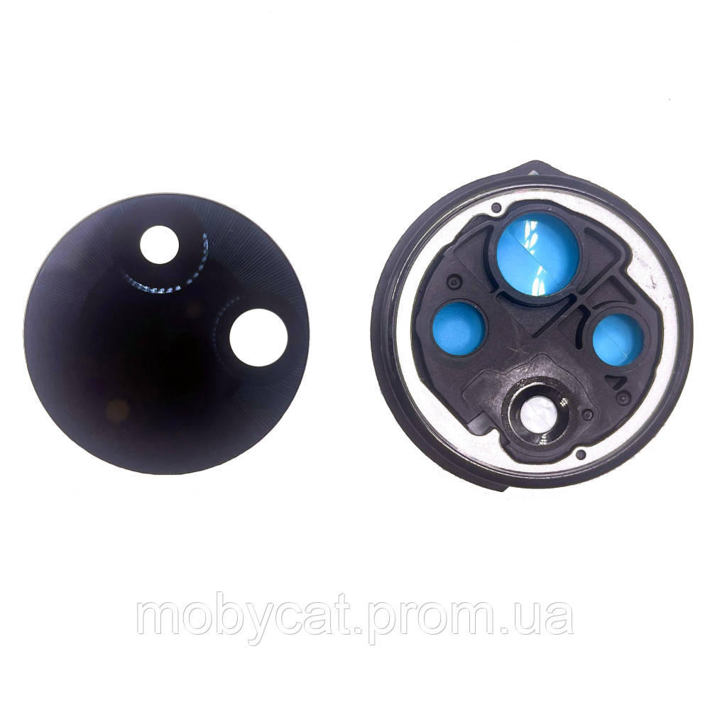 Скло камери Xiaomi Poco F7 Pro (з чорною рамкою), фото 1