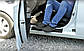 Накладки на внутрішні пороги дверей (вар.2) KIA Rio III (хетчбек) 2011-2015 (дорестайлинг), фото 5