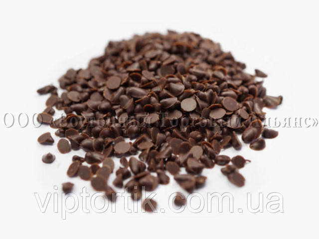 Посыпки из шоколада Микрокапли темные - 1 кг - фото 1 - id-p1424634