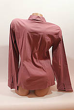Жіночі однотонні сорочки (бавовна + ликра) Mod-da odnoton. battal збільшені розміри, фото 3