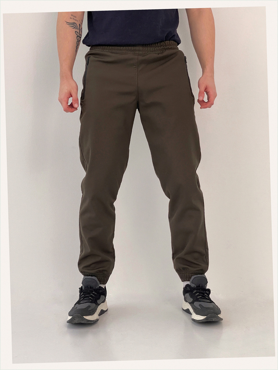 Штани SoftShell Basic Intruder Хакі L (1550780272/2), 776C9E217