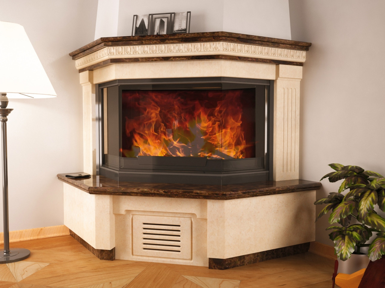 Камінний портал БРАВО Люблін (пряма)