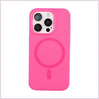 Чохол накладка Glow Silicone Case with MagSafe Apple iPhone 12 Pro Max Hot Pink (36055_3606179), C8895913B