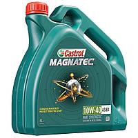 Полусинтетическое моторное масло Castrol Magnatec (Кастрол Магнатек) 10w-40 4 л