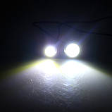Денні ходові ,габаритні вогні LED лампочка діаметр 18мм(23мм), фото 9