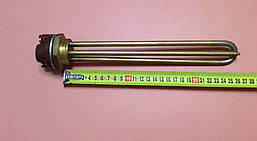 Тен прямий 1500W / 220V / різьба 1 1/4" (42мм) / Lдовжина=275мм з терморегулятором в комплекті