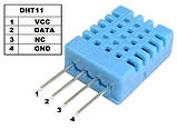 Датчик температури і вологості DHT11 для Arduino, фото 4