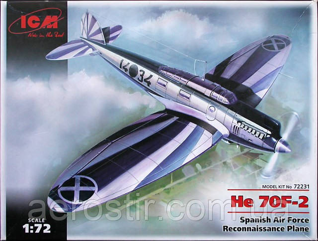 He.70 F-2 1/72 ICM 72231