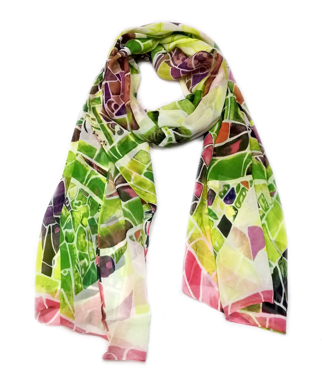 Шарф жіночий шифоновий тонкий легкий Флоренсіта, фото 1