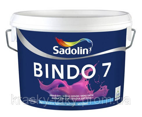 Фарба Bindo 7 Sadolin для стін 10 л