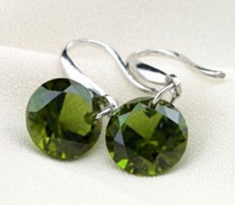 Сережки "Shine Multicolor green" VSH