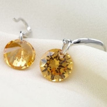 Сережки "Shine Multicolor orange" VSH