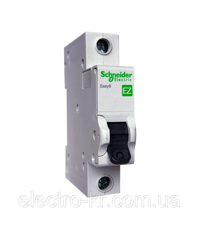 Автоматичний вимикач Schneider Electric EASY 9 1П 63А З 4,5 кА 230В