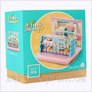 Конструктор BAMBI M38-B0792A магазин фігурка, 99-117 деталей (M38-B0792C), 7757T324C