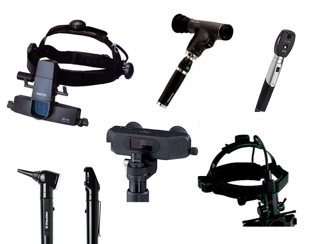 Прямые и непрямые ручные офтальмоскопы для диагностики глазного дна