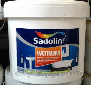 Краска VATRUM BINDO 40 SADOLIN влагостойкая противоплесневая 5 л - фото 1 - id-p500863799