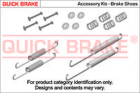 К-т монтажный колодок барабанных T5 QUICK BRAKE