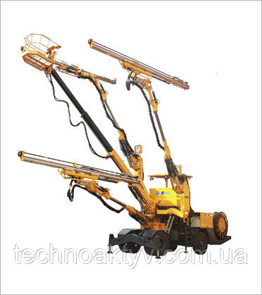 Самоходная бурильная установка Самоходная бурильная установка