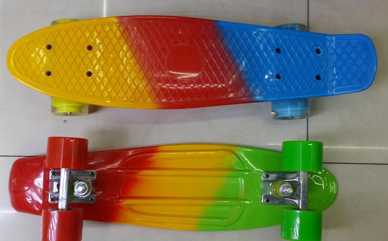 Скейт Пенні Penny Board 17053 колеса PU світло, 55*14см