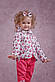 Дитяча демісезонна куртка для дівчинки "Прованс" 116, фото 3