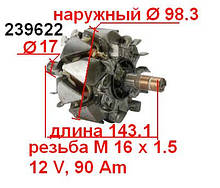 Якір (ротор) для генератора Valeo FIAT AUDI BMW PEUGEOT CITROEN SEAT SKODA VOLKSWAGEN