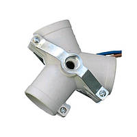 Спец. патрон пластиковий із кріпильною планкою та дротом [трійник Е-27 ]