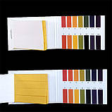 Упаковка лакмусового паперу ( pH-тест ) 1-14рН ( 20 пакетиків по 80 смужок ), фото 4
