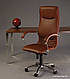 Офісне комп'ютерне крісло керівника Нова Nova steel MPD AL68 з механізмом гойдання Мультиблок, фото 2