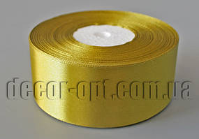 Стрічка атласна відтінок оливкової 4,00 см 36ярд арт.176