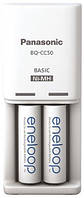 Зарядное устройство Compact Charger+ Аккумулятор Eneloop NI-MH AA 2000 мАч, 2 шт