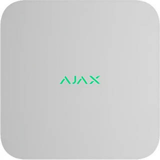 Мережевий відеореєстратор Ajax NVR DC white, 16 каналів, 12V, білий