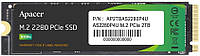 Накопичувач SSD Apacer M.2 2TB  PCIe 3.0 P4U