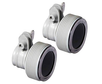 Комплект З 2-х Адаптерів, Муфти-Переходи Для Піщаних Фільтрів та Басейнів. D-38-32мм || Xboots