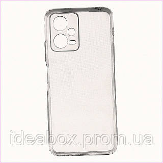 Чехол с заглушкой KST Premium для Redmi Note 12 5G / Poco X5 5G Прозрачный, M2393929E