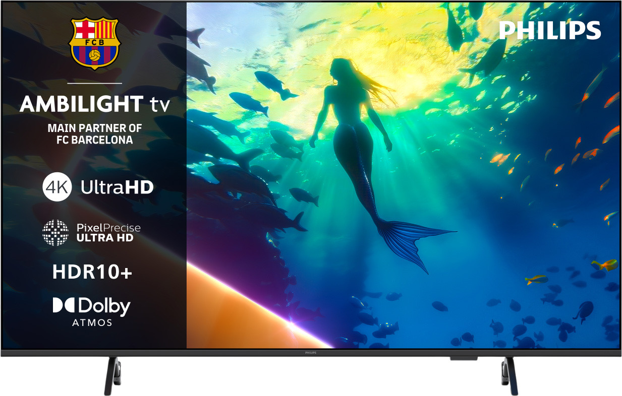 Телевизор 50" Philips LED 4K 60Hz Smart Titan OS Black Ambilight