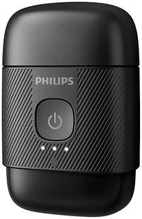 Бритва електр. Philips роторна Shaver 500 Series,  бритв.головок-2, Li-Ion, сух.+волог., дорожн.футляр, чорний
