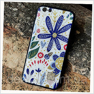 Чохол Epoxy Case для Apple iPhone 6 Plus / 6S Plus Blue Flowers, M653603XB3