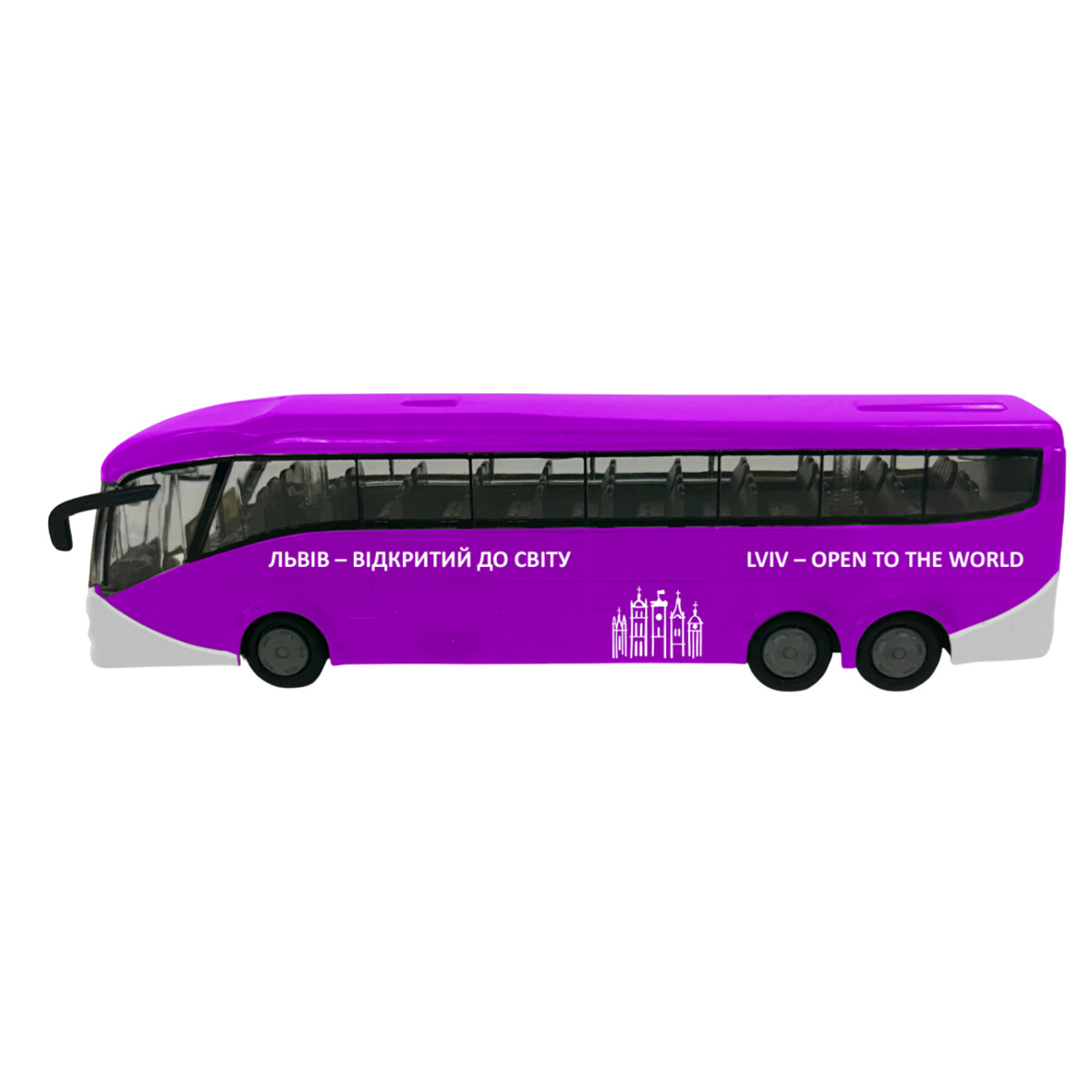 Модель - АВТОБУС ЛЬВІВ (світло, звук), фото 1