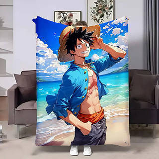 Плед 3D Аниме Ван Пис Летний 31118 135х160 см